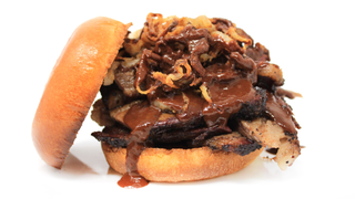 Smoked beef brisket with chocolate mole: magic or fool's errand?